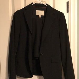 Banana republic black suit skirt set